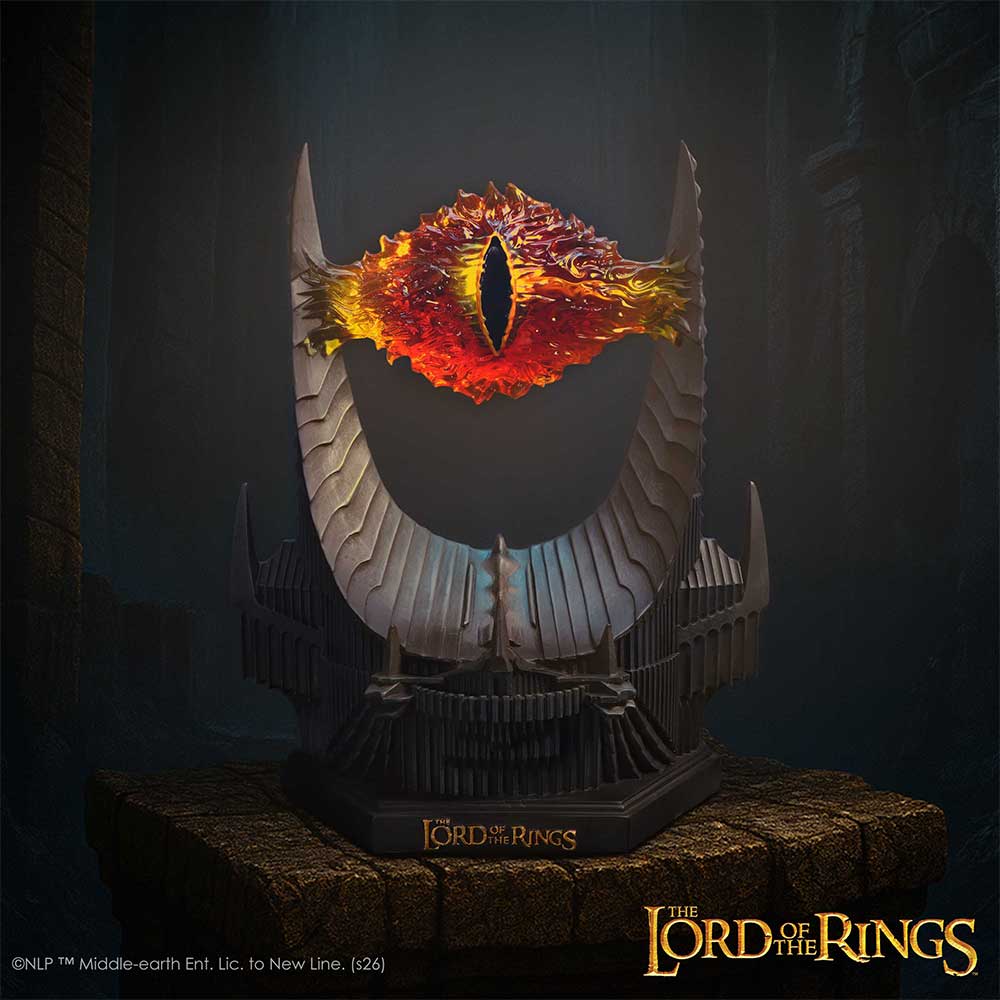 THE LORD OF THE RINGS EYE OF SAURON LIGHT UP LAMP