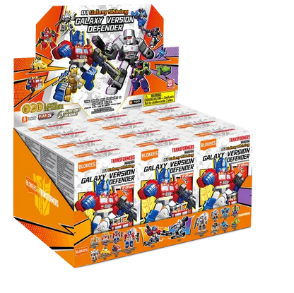 TRANSFORMERS GALAXY SHINING DEFENDER VERSION 01 MODEL KIT BLIND BOX (12)