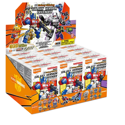TRANSFORMERS GALAXY SHINING DEFENDER VERSION 01 MODEL KIT BLIND BOX (12)