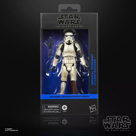 STAR WARS BLACK SERIES THE MANDALORIAN AND GROGU IMPERIAL REMNANT STORMTROOPER ACTION FIGURE