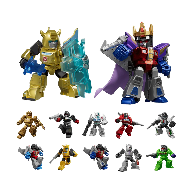 TRANSFORMERS THE OVERTHROW DEFENDER VERSION 02 MODEL KIT BLIND BOX (12)
