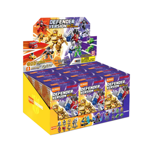 TRANSFORMERS THE OVERTHROW DEFENDER VERSION 02 MODEL KIT BLIND BOX (12)
