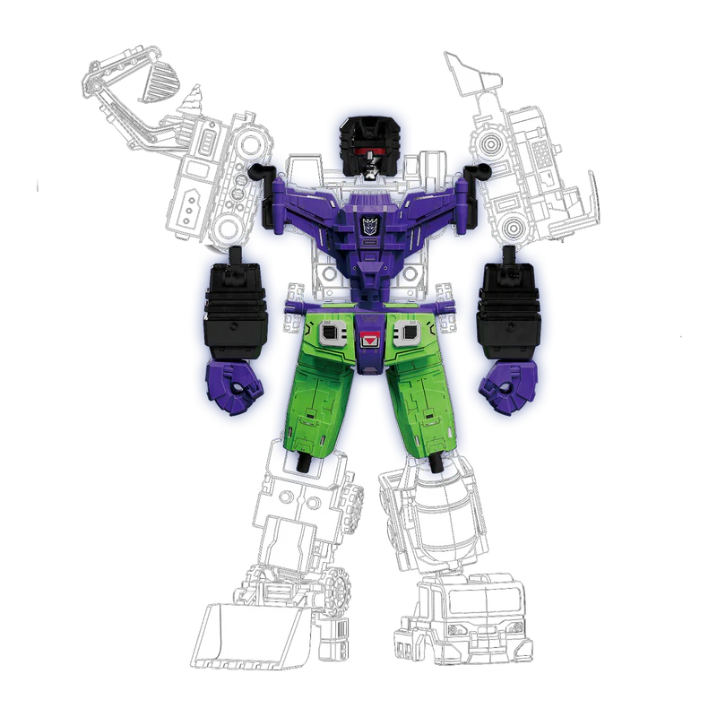 TRANSFORMERS DEFENDER VERSION DEVASTATOR COMBINING ACCESSORY
