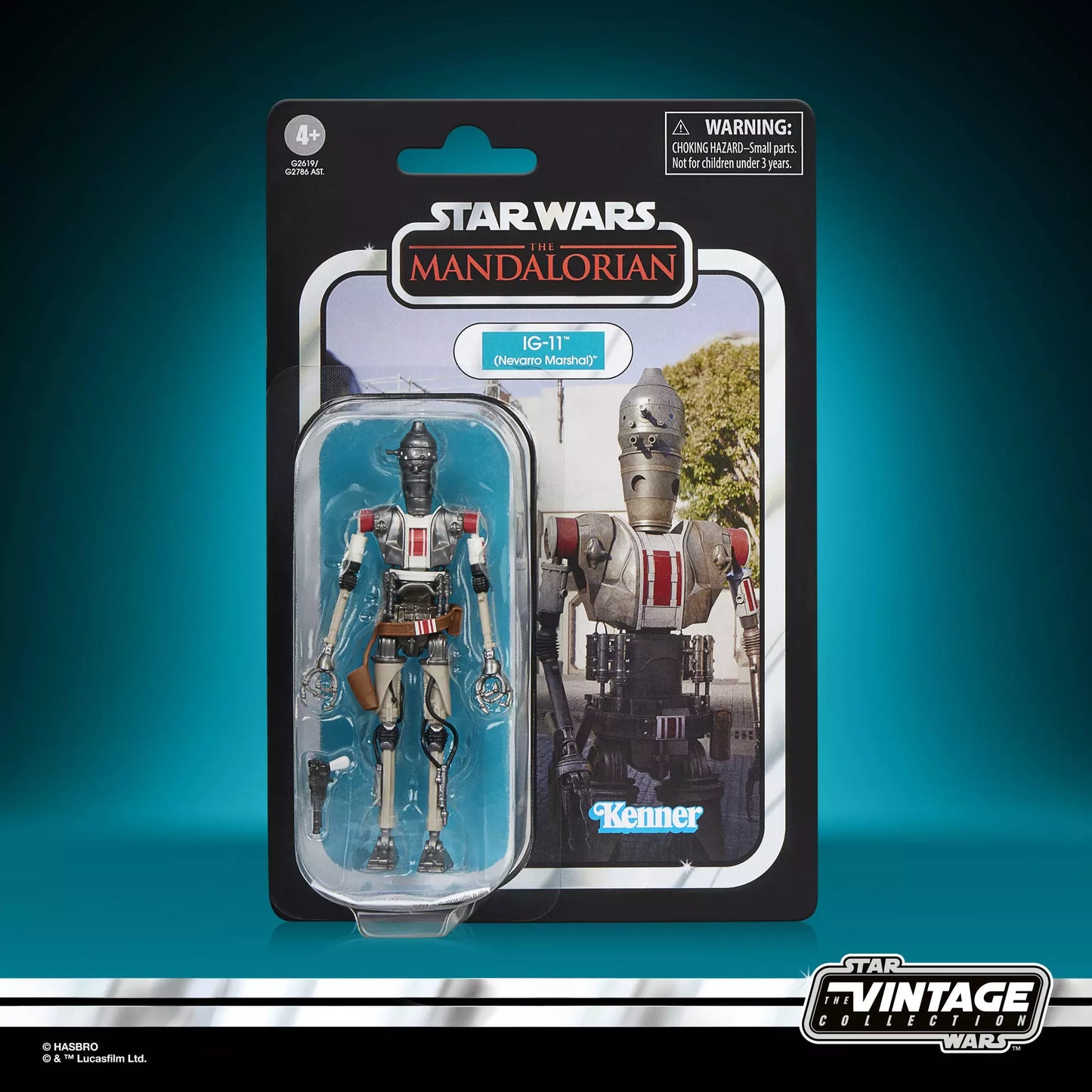 STAR WARS VINTAGE THE MANDALORIAN IG-11 NEVARRO MARSHAL ACTION FIGURE