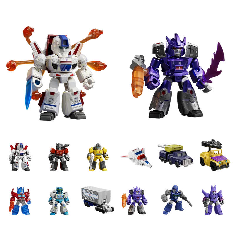 TRANSFORMERS TRAITOR TO TYRANNY DEFENDER VERSION 05 MODEL KIT BLIND BOX SET (12)