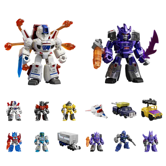 TRANSFORMERS TRAITOR TO TYRANNY DEFENDER VERSION 05 MODEL KIT BLIND BOX SET (12)