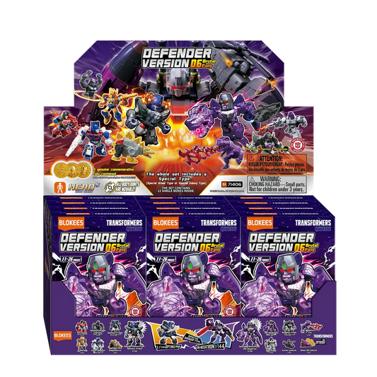 TRANSFORMERS BRUTAL FANG DEFENDER VERSION 06 MODEL KIT BLIND BOX (12)