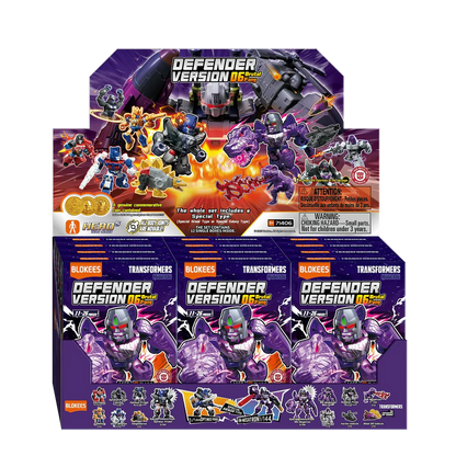 TRANSFORMERS BRUTAL FANG DEFENDER VERSION 06 MODEL KIT BLIND BOX (12)