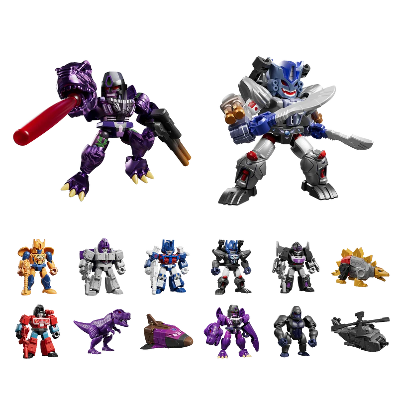 TRANSFORMERS BRUTAL FANG DEFENDER VERSION 06 MODEL KIT BLIND BOX (12)