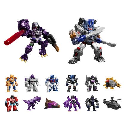 TRANSFORMERS BRUTAL FANG DEFENDER VERSION 06 MODEL KIT BLIND BOX (12)