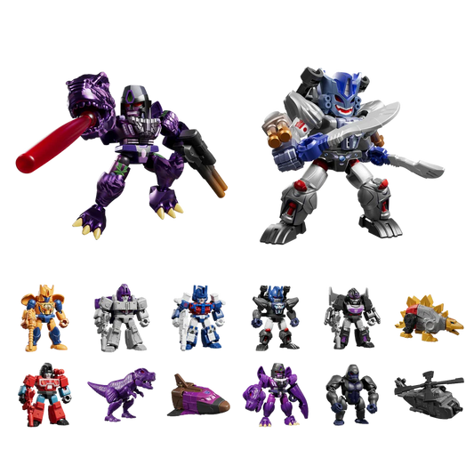 TRANSFORMERS BRUTAL FANG DEFENDER VERSION 06 MODEL KIT BLIND BOX (12)
