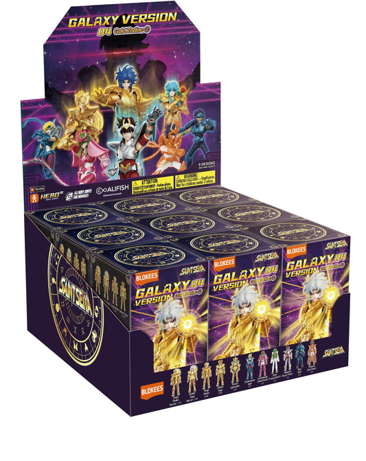 SAINT SEIYA GOLD ZODIAC 2 GALAXY VERSION 04 BLIND BOX SET (9)