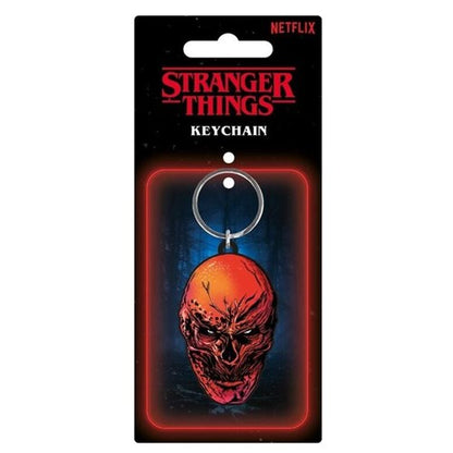 STRANGER THINGS METAL VECNA KEYCHAIN