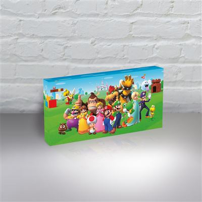 SUPER MARIO GROUP LIGHT UP CANVAS