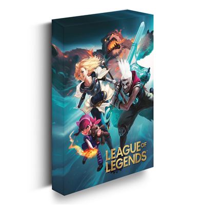 LEAGUE OF LEGENDS FIGHT FOR GLORY LIGHT UP CANVAS