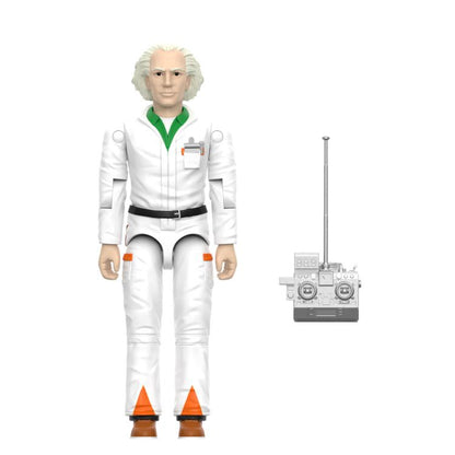 BACK TO THE FUTURE WAVE 1 DOC BROWN '85 REACTION+ FIGURE