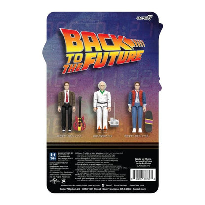BACK TO THE FUTURE WAVE 1 DOC BROWN '85 REACTION+ FIGURE