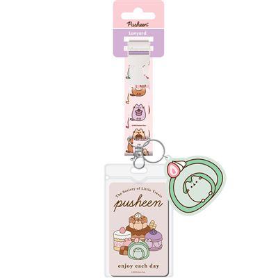 PUSHEEN ID KEYCHAIN & LANYARD