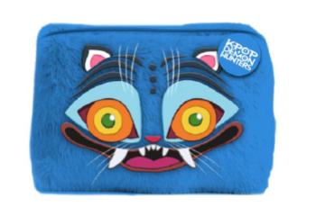 K-POP DEMON HUNTERS DERPY FUZZY PENCIL CASE