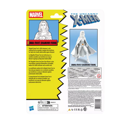 MARVEL LEGENDS X-MEN EMMA FROST DIAMOND FORM ACTION FIGURE