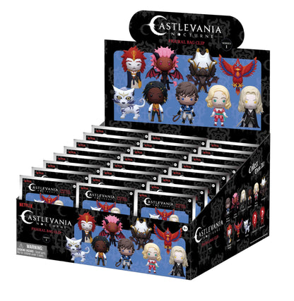 CASTLEVANIA NOCTURNE BAG CLIP BLIND BOX DISPLAY (24)