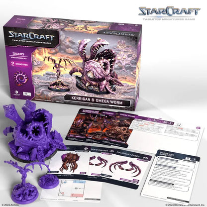 STARCRAFT KERRIGAN & OMEGA WORM BOX