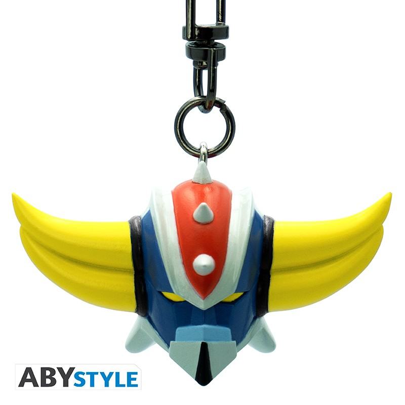 UFO ROBOT GRENDIZER HEAD KEYCHAIN 3D