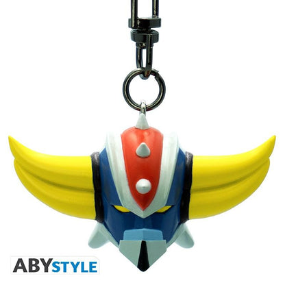 UFO ROBOT GRENDIZER HEAD KEYCHAIN 3D