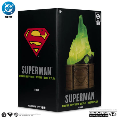 DC DIRECT SUPERMAN KRYPTONITE DISPLAY 1:1 SCALE PROP REPLICA