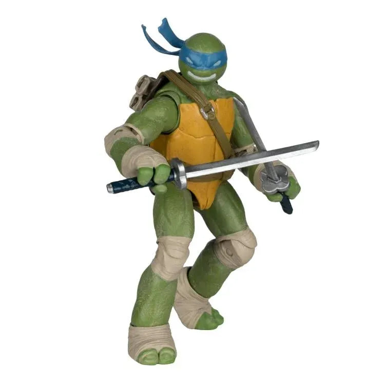 TEENAGE MUTANT NINJA TURLES 5IN FIGURE WITH COMIC WV1 LEONARDO
