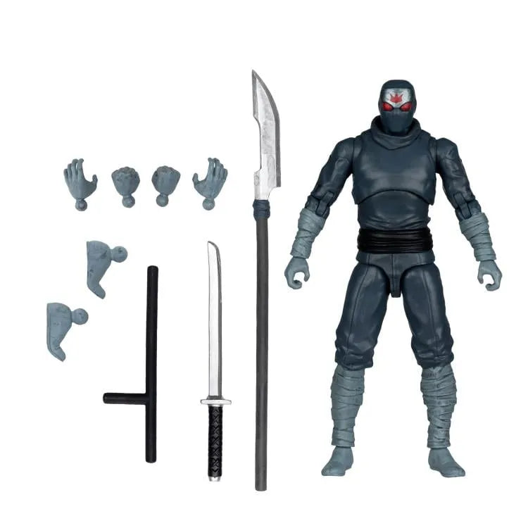 TEENAGE MUTANT NINJA TURLES 5IN FIGURE WITH COMIC WV1 FOOT SOLDIER