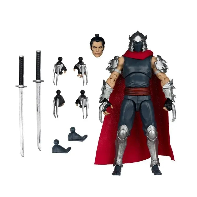 TEENAGE MUTANT NINJA TURLES 5IN FIGURE WITH COMIC WV1 SHREDDER