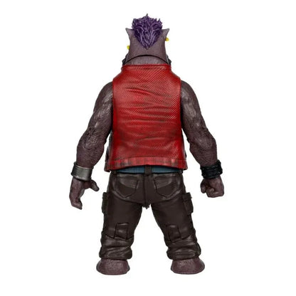 TEENAGE MUTANT NINJA TURLES 5IN FIGURE WITH COMIC WV2 BEBOP