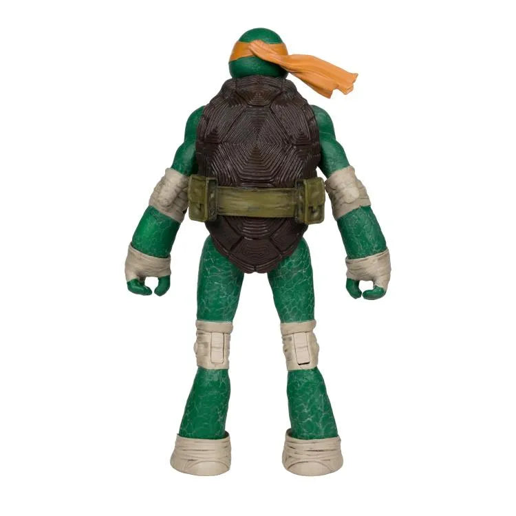 TEENAGE MUTANT NINJA TURLES 5IN FIGURE WITH COMIC WV2 MICHELANGELO