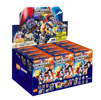 TRANSFORMERS POWER OF THE BEAST DEFENDER VERSION 07 MODEL KIT BLIND BOX DISPLAY (12)