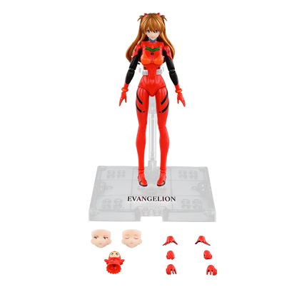 NEON GENESIS EVANGELION ASUKA SHIKINAMI PLUG SUIT FANTASTIC SERIES FF03 MODEL KIT