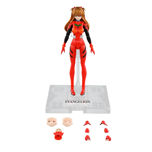 NEON GENESIS EVANGELION ASUKA SHIKINAMI PLUG SUIT FANTASTIC SERIES FF03 MODEL KIT