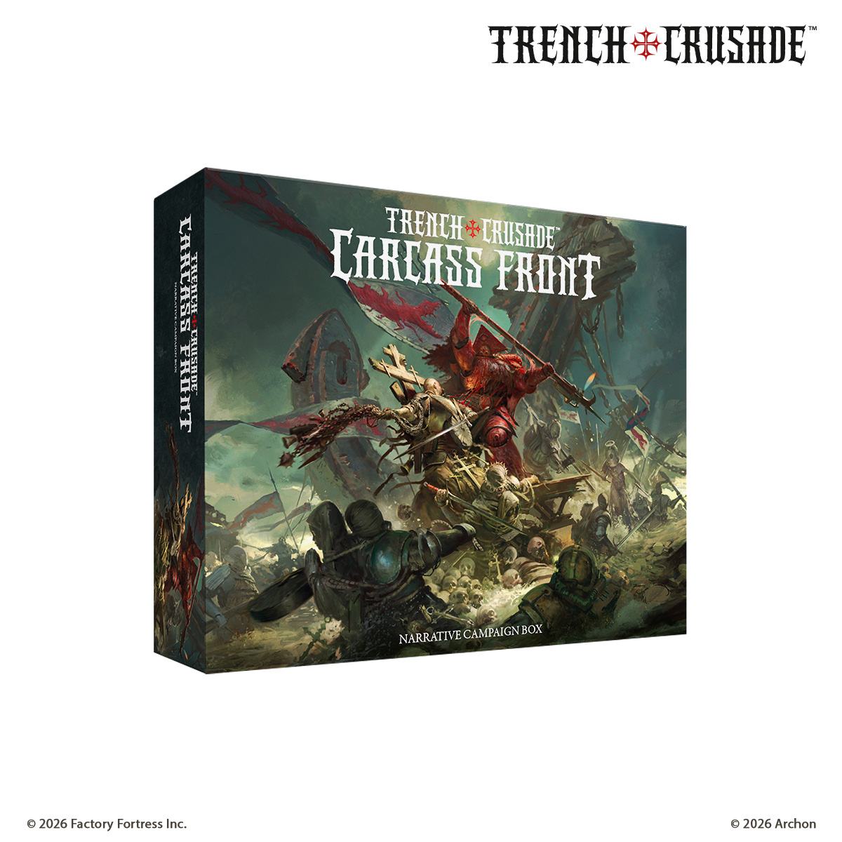 TRENCH CRUSADE CARCASS FRONT ENG