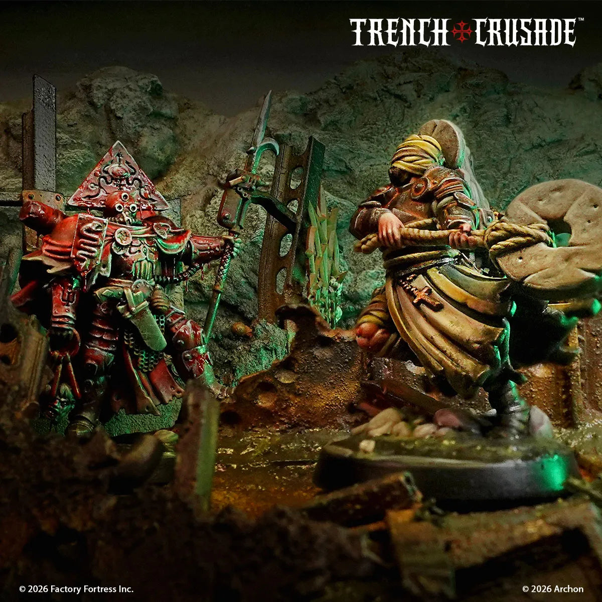 TRENCH CRUSADE CARCASS FRONT ENG