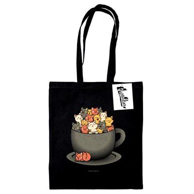 TOBE FONSECA KITTEN LATTE TOTE BAG
