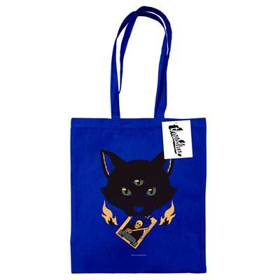 TOBE FONSECA CAT TAROT DEATH TOTE BAG