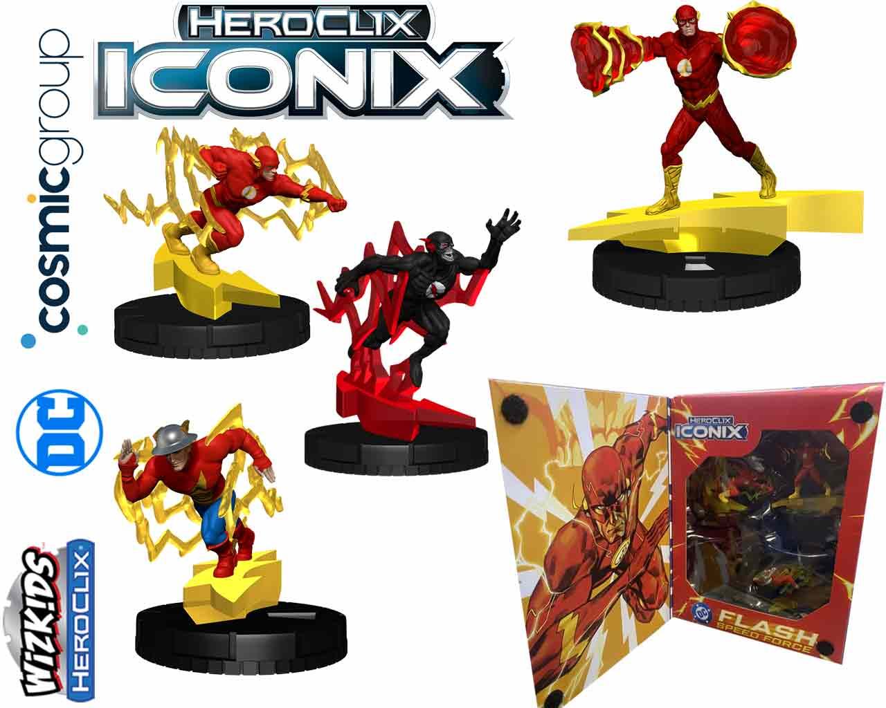 DC HEROCLIX ICONIX FLASH SPEED FORCE