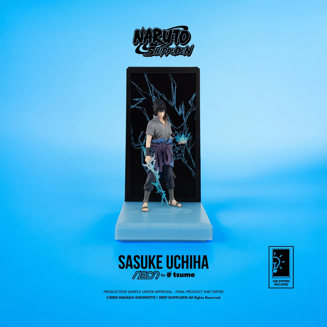 NARUTO SASUKE UCHIHA NEON FIGURE