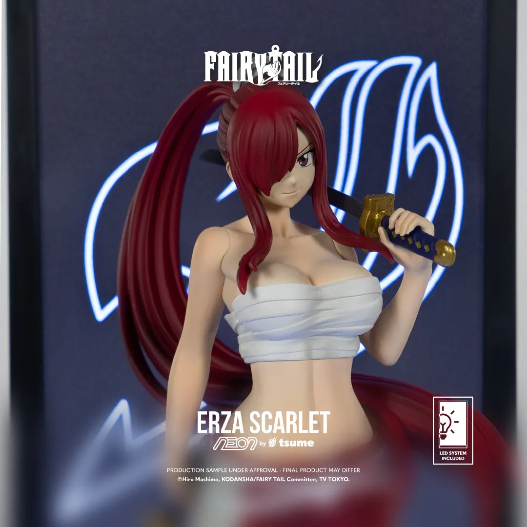 FAIRY TAIL ERZA SCARLET	NEON FIGURE