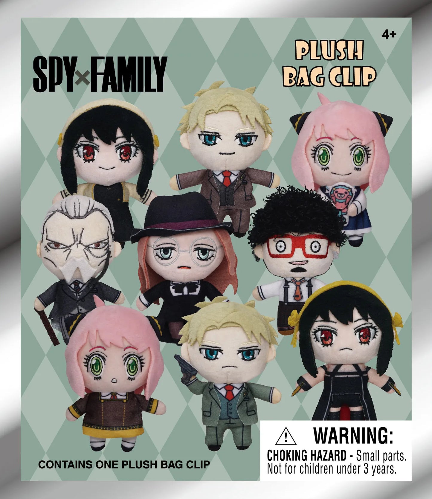 SPY X FAMILY SERIES 2 BAG CLIP BLIND BOX DISPLAY (24)