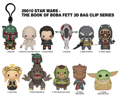 BOOK OF BOBA FETT BAG CLIP BLIND BOX DISPLAY (24)