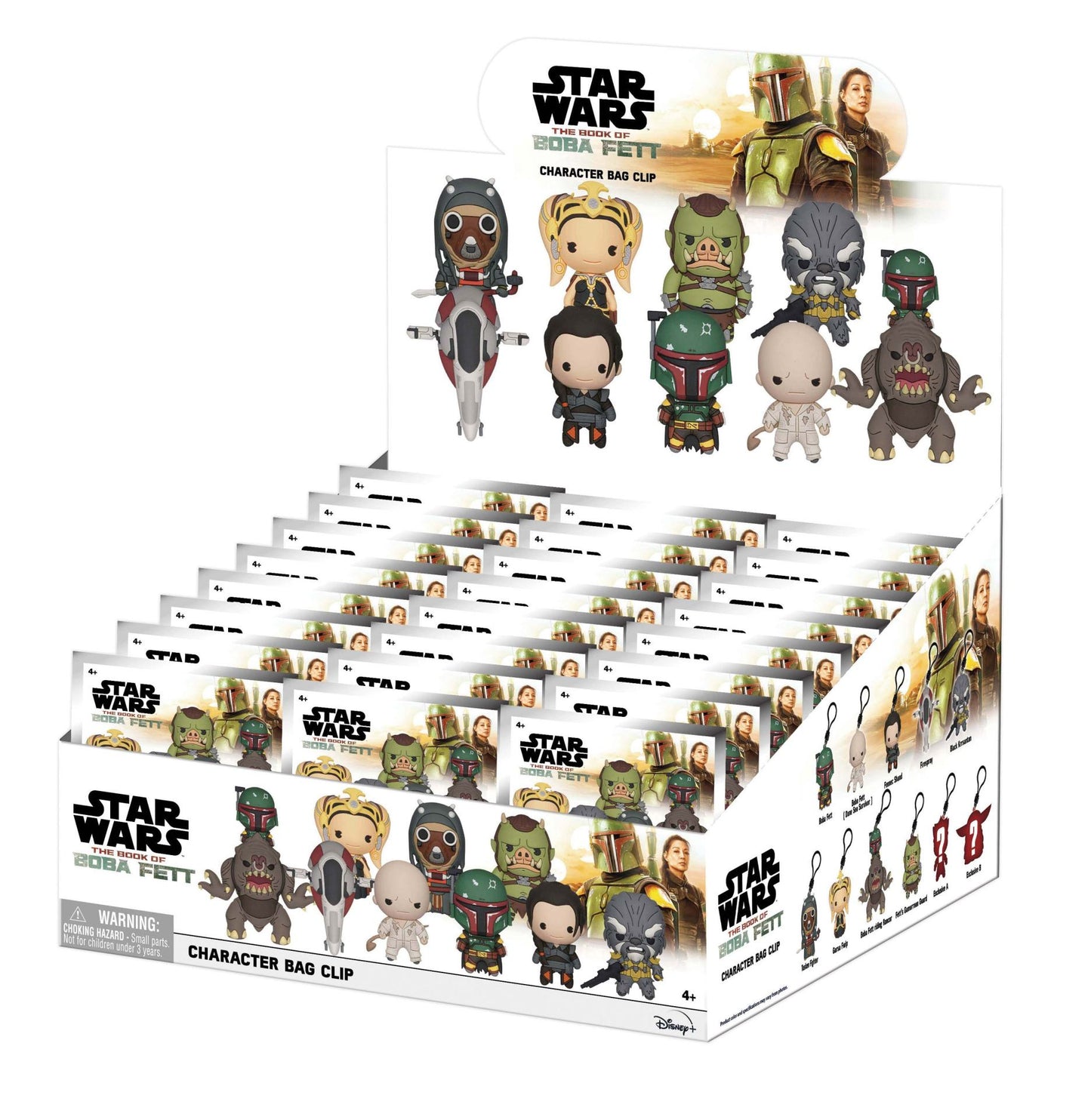 BOOK OF BOBA FETT BAG CLIP BLIND BOX DISPLAY (24)