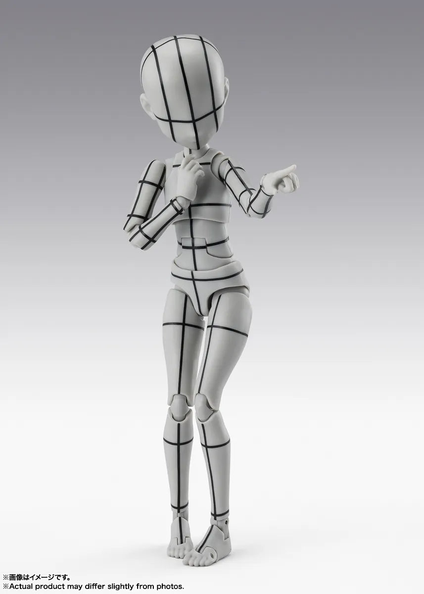 BODY-CHAN KEN SUGIMORI EDITION WIREFRAME (GRAY) SHF