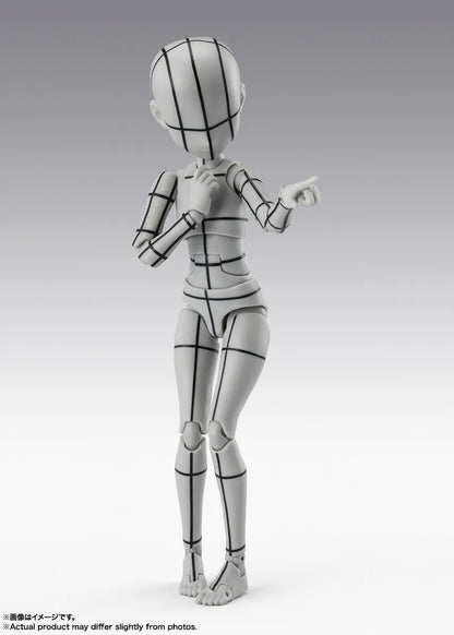 BODY-CHAN KEN SUGIMORI EDITION WIREFRAME (GRAY) SHF