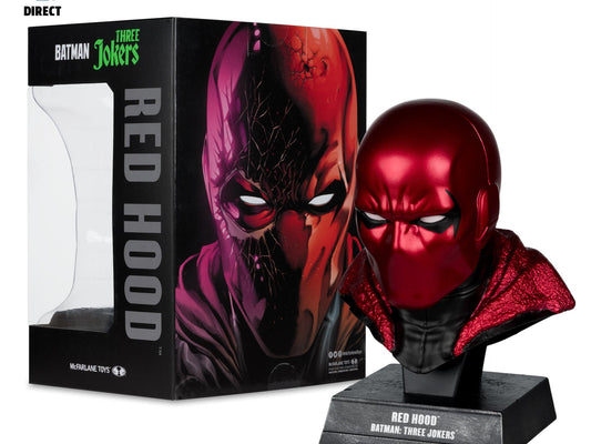 DC DIRECT BATMAN 1:3 COWL PROP REPLICA RED HOOD